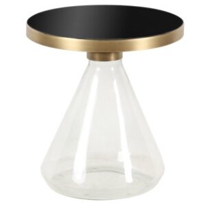 Table d'appoint Enzo - Verre transparent