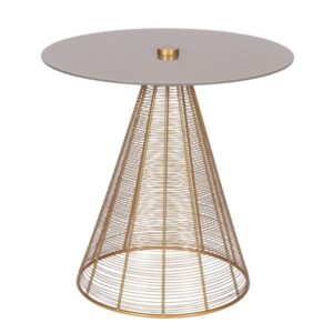 Table d'appoint Eden - Verre chataigne