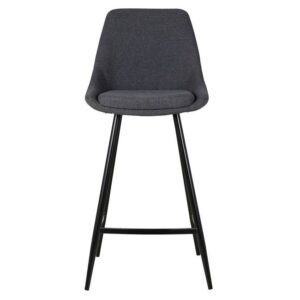 Tabouret de bar Bari - Gris foncé