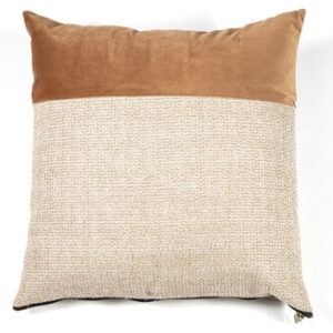 Coussin Nett 45 x 45 - Peach / Beige