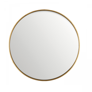 Round Mirror 150 cm - Antique Gold
