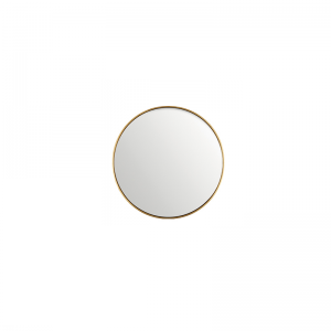 Round Mirror - Antique gold - 30 cm