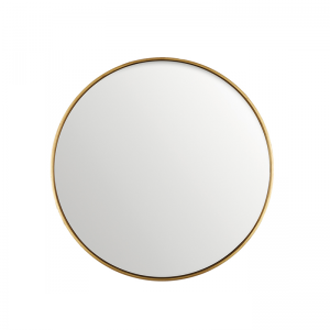 Round Mirror 100 cm - Antique Gold