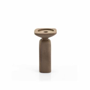 Porte bougie Squand - Taupe Medium