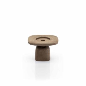 Porte bougie Squand - Taupe Small