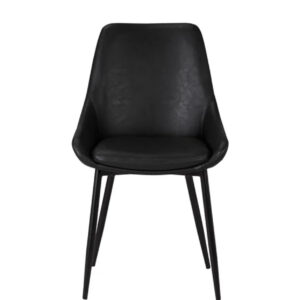 Chaise Bari - Noir PU