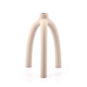 Porte bougie Twig - Crème Large
