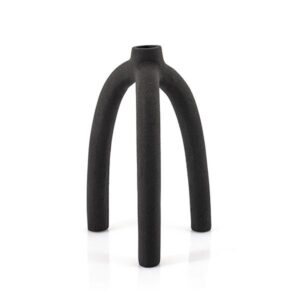 Porte bougie Twig - Noir Large