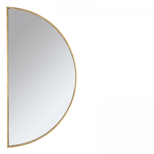 Miroir Half Round - Gold 150 cm