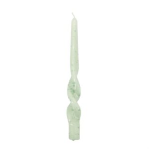 Bougie Swirly - Vert (pack de 4)