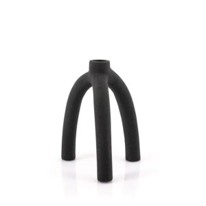 Porte bougie Twig - Noir Small