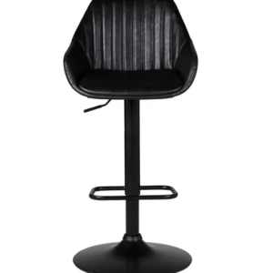 Tabouret de bar Moss - Noir pied pistor