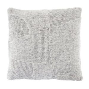 Coussin Yuka - Gris clair
