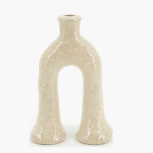 Porte bougie Blix - Beige - Small