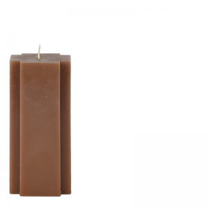 Bougie Cross Shaped - Marron Small