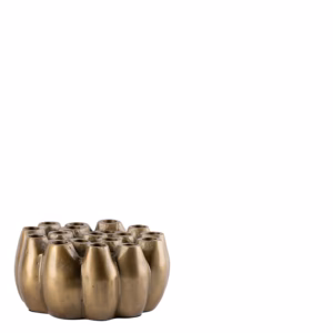 Porte Bougie Ozanne - Antique Gold
