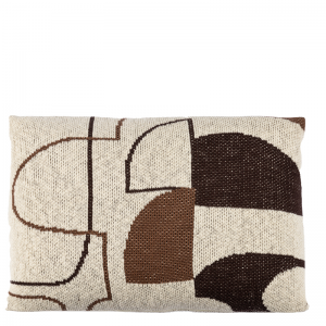 Coussin Giselle - Marron 60 x 40