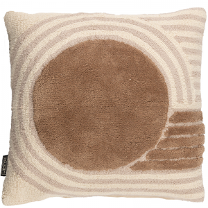 Coussin Leoti - Marron 50 x 50