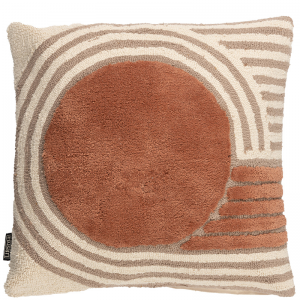 Coussin Leoti - Terracotta 50 x 50