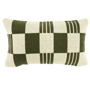 Coussin Twist - Vert 35x55
