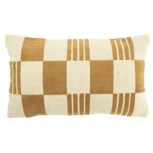 Coussin Twist - Moutard 35x55