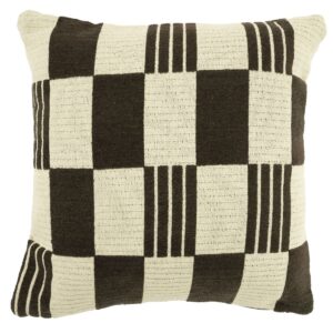 Coussin Twist - Marron 45x45