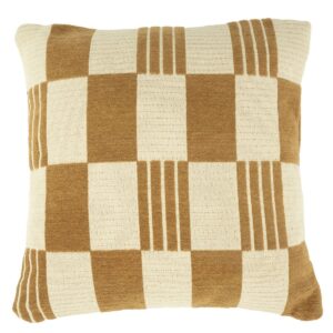 Coussin Twist - Moutarde 45x45