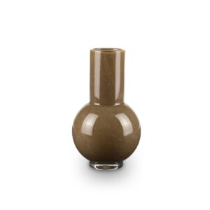 Vase Marsala - taupe  14 x 25 cm