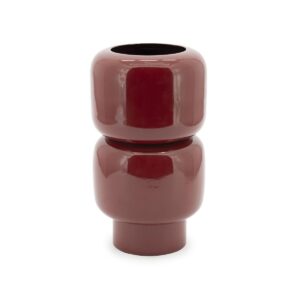 Vase Rollo - Bordeaux