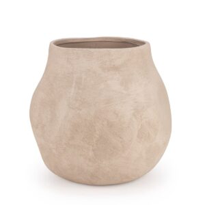 Vase Vittoria - Marron clair 37.5 x 36 cm