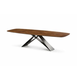 Table a manger Dallas - Noyer  220/110 cm