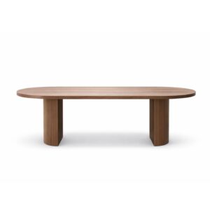 Table a manger Ester - Noyer Ovale 200/100 cm