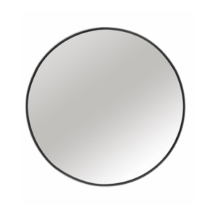 Miroir Alu Spiegel - Noir Rond 100 cm
