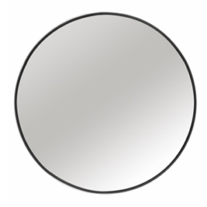 Miroir Alu Spiegel - Noir Rond 120 cm