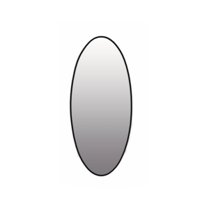 Miroir Alu Spiegel - Eclipse Noir 40/120 cm