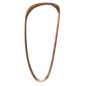 Miroir Egg Slope - Marron 70/200 cm