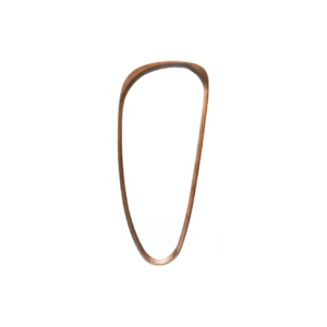 Miroir Egg Slope- Marron 40/100 cm